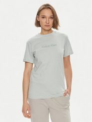 Calvin Klein T-Shirt Hero Logo K20K205448 Zielony Regular Fit. Zielone t-shirty damskie Calvin Klein, l, bez wzorów, z bawełny, bez kołnierzyka. Za 149.99 zł.