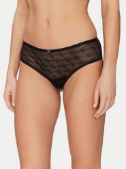 Guess Figi klasyczne O5RE12 KCLB0 Czarny. Czarne figi Guess, z aplikacjami, z syntetyku. Za 69.99 zł.