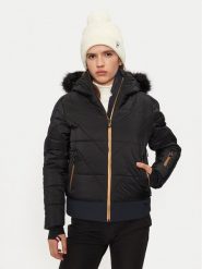Rossignol Kurtka narciarska Ventina RLNWJ23 Czarny Regular Fit. Czarne kurtki sportowe damskie Rossignol, na zimę, m, bez wzorów, z syntetyku, bez kaptura. Za 1,899.00 zł.