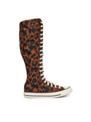 Converse Trampki Chuck Taylor All Star Xxhi Cheetah A17881C Brązowy. Brązowe trampki damskie Converse, bez wzorów, z materiału, bez zapięcia. Za 469.99 zł.