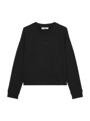 Marc O´Polo Bluza w kolorze czarnym rozmiar: XL. Czarne bluzy damskie xl, bez wzorów, z bawełny, bez kaptura. Za 109.78 zł.