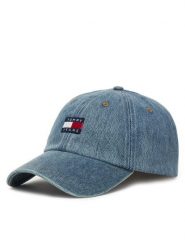 Tommy Jeans Czapka z daszkiem Tjw Heritage Denim Cap AW0AW18578 Niebieski. Niebieskie czapki z daszkiem damskie Tommy Jeans, bez wzorów, z bawełny. Za 189.99 zł.