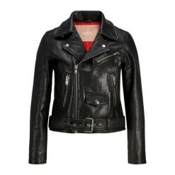Kurtka skórzana dla kobiet JJXX holly biker. Czarne kurtki damskie JJXX, l, bez wzorów, ze skóry, bez kaptura. Za 932.15 zł.