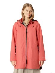Ilse Jacobsen Płaszcz przeciwdeszczowy w kolorze koralowym rozmiar: 40. Czerwone płaszcze damskie Ilse Jacobsen, m, bez wzorów, bez kaptura. Za 260.99 zł.