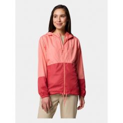 Kurtka przeciwwiatrowa damska Columbia Flash Forward II Windbreaker. Czerwone kurtki damskie Columbia, s, bez wzorów, z softshellu, bez kaptura. Za 149.99 zł.