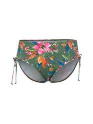 Lascana figi bikini Kobiety Sztuczne włókno zielony|wielokolorowy|pomarańczowy|wyrazisty róż|niebieski, 38. Brązowe figi LASCANA, bez wzorów, z włókna. Za 169.95 zł.