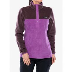 Bluza bez kaptura damska Columbia Benton Springs Half Snap Pull Over II. Fioletowe bluzy damskie Columbia, s, bez wzorów, bez kaptura. Za 139.99 zł.