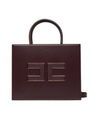 Elisabetta Franchi Torebka BS-32A-56E2-V420 Bordowy. Czerwone torebki klasyczne damskie Elisabetta Franchi, ze skóry, bez dodatków. Za 1,819.00 zł.