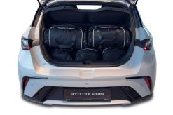Torby Do Bagażnika Byd Dolphin Ev 2021+ 5Szt Kjust. Czarne torby podróżne KJUST, bez wzorów, z kauczuku. Za 1,211.00 zł.