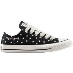 Adidasy Converse Chuck Taylor All Star Polka Dot, Dla obu płci. Czarne obuwie sportowe damskie Converse, bez zapięcia. Za 490.00 zł.