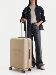 Reebok Walizka średnia CEO-RBK-WAL-023-CCC-M Złoty. Żółte walizki Reebok, bez wzorów, z tworzywa sztucznego, średnie. Za 299.99 zł.