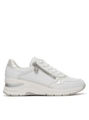 Rieker Sneakersy N9301-80 Biały. Białe obuwie sportowe damskie Rieker, ze skóry, bez zapięcia. Za 239.99 zł.