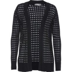 Kardigan bonprix czarny. Kardigany damskie bonprix. Za 79.99 zł.