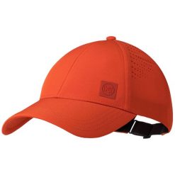 Czapka z daszkiem Summit Cap Poppy UPF 50. Czerwone czapki z daszkiem damskie Buff, bez wzorów. Za 104.99 zł.