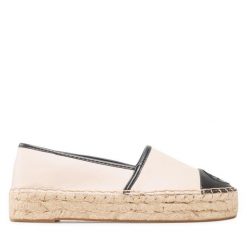 Espadryle Guess. Białe espadryle damskie Guess, z aplikacjami, bez obcasa. Za 309.99 zł.