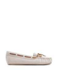 NICEBAY Mokasyny "Conrad" w kolorze złamanej bieli rozmiar: 36. Białe mokasyny damskie NICEBAY, z materiału, bez obcasa. Za 130.99 zł.