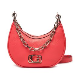 Torebka Guess. Czerwone torebki klasyczne damskie Guess, bez dodatków. Za 329.99 zł.