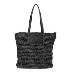 Czarna Torebka Big Star Modna Shopperka Damska. Czarne shopper bag Big Star, bez dodatków. Za 149.00 zł.