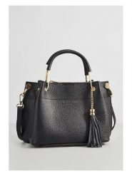 Christian Laurier Skórzana torebka "Lamy" w kolorze czarnym - 27 x 18 x 11 cm rozmiar: onesize. Czarne torebki klasyczne damskie Christian Laurier, z materiału, przez ramię, bez dodatków. Za 322.45 zł.