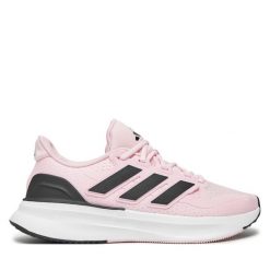 Buty do biegania adidas. Czerwone obuwie sportowe damskie Adidas, bez zapięcia, do biegania. Za 249.99 zł.