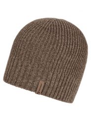 Ziener Czapka-beanie "Indigu" w kolorze brązowym rozmiar: onesize. Brązowe czapki damskie Ziener, z aplikacjami, prążkowane. Za 74.63 zł.