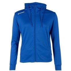 Damska bluza dresowa z kapturem zapinana na zamek błyskawiczny Stanno Field. Niebieskie bluzy damskie STANNO, s, bez wzorów, z dresówki, z kapturem. Za 183.00 zł.