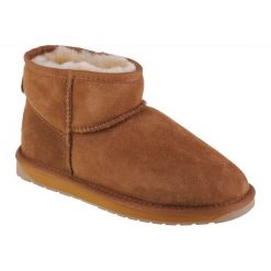 Buty Emu Australia Stinger Micro W10937-CHES brązowe. Brązowe śniegowce damskie z gumy. Za 783.41 zł.