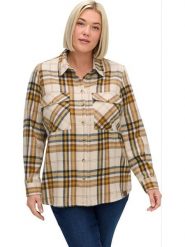 WITT WEIDEN Koszula w kolorze beżowo-karmelowym rozmiar: 38. Brązowe koszule damskie WITT WEIDEN, bez wzorów, z bawełny, bez kołnierzyka, bez ramiączek. Za 39.99 zł.