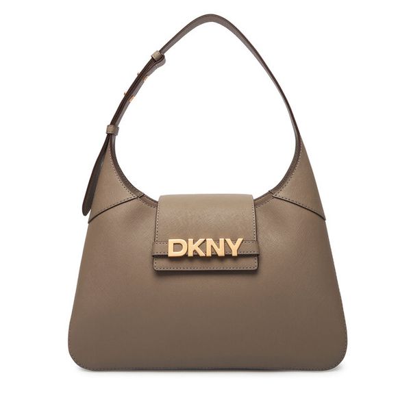 Torebka DKNY. Brązowe torebki klasyczne damskie DKNY, bez dodatków. Za 1,049.00 zł.