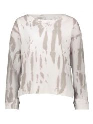 Juvia Bluza w kolorze biało-szarobrązowym rozmiar: S. Białe bluzy damskie Juvia, s, bez wzorów, z bawełny, bez kaptura. Za 144.95 zł.