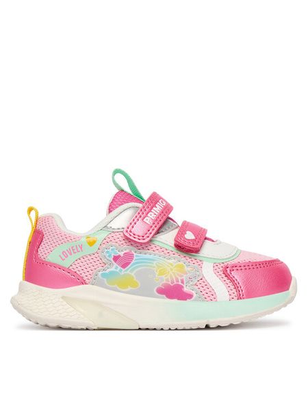 Primigi Sneakersy AVANT 1454211 Różowy. Czerwone buty sportowe dziewczęce Primigi, z materiału, bez zapięcia. Za 140.99 zł.