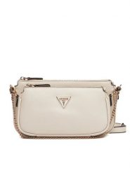 Guess Torebka Noelle II Mini HWZG96 72710 Écru. Torebki klasyczne damskie Guess, ze skóry, bez dodatków. Za 409.99 zł.