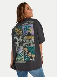 Billabong T-Shirt Daydream Away EBJZT00482 Szary Loose Fit. Szare t-shirty damskie Billabong, s, bez wzorów, z bawełny, bez kołnierzyka. Za 189.99 zł.