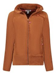 Canadian Peak Kurtka polarowa "Udilas" w kolorze jasnobrązowym rozmiar: XL. Brązowe kurtki damskie Canadian Peak, xl, bez wzorów, z materiału, bez kaptura. Za 131.12 zł.