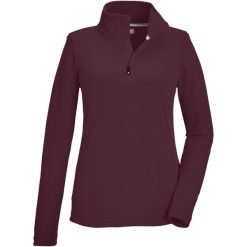 Bluza damska Killtec KSW 101 WMN FLC SHRT. Czarne bluzy damskie Killtec, bez wzorów, bez kaptura. Za 149.99 zł.