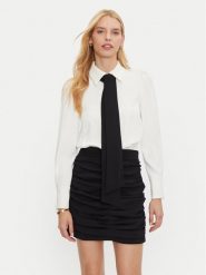 Silvian Heach Sukienka codzienna GPA24199VE Biały Slim Fit. Białe sukienki damskie Silvian Heach, bez wzorów, z syntetyku, bez ramiączek. Za 1,099.00 zł.