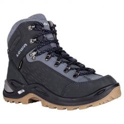 Buty trekkingowe damskie Lowa Renegade Warm Mid Gtx. Szare obuwie trekkingowe damskie Lowa, z materiału, za kostkę, bez zapięcia. Za 1,117.85 zł.