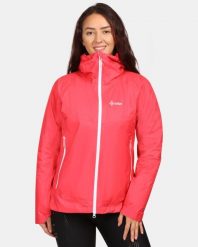 Damska kurtka hardshell Kilpi HURRICANE-W. Czerwone kurtki damskie Kilpi, l, bez wzorów, z hardshellu, bez kaptura. Za 731.89 zł.
