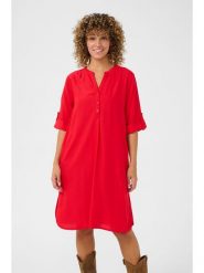 Cream Sukienka w kolorze czerwonym rozmiar: 46. Czerwone sukienki damskie Cream, bez wzorów, z wiskozy, klasyczne, bez ramiączek. Za 130.99 zł.