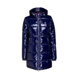Kurtka narciarska damska Fila Sakura Puffer Coat granatowa. Niebieskie kurtki damskie Fila, na zimę, xs, bez wzorów, bez kaptura. Za 472.00 zł.