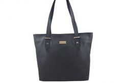 Shopper bag skórzany BARBERINI'S czarny 923-1. Czarne shopper bag Barberinis, bez wzorów, ze skóry, bez dodatków. Za 289.99 zł.