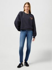 Wrangler Dżinsy - Skinny fit - w kolorze granatowym rozmiar: W29/L34. Niebieskie jeansy damskie Wrangler. Za 188.85 zł.