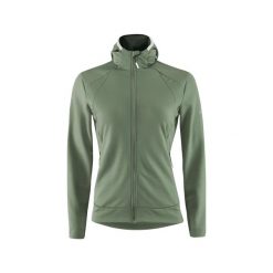 Kurtka polarowa z kapturem z wełny merino damska Löffler. Zielone kurtki sportowe damskie LÖFFLER, na zimę, l, bez wzorów, z polaru, z kapturem. Za 647.00 zł.