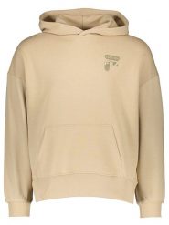 Fila Bluza w kolorze beżowym rozmiar: L. Brązowe bluzy damskie Fila, l, bez wzorów, z bawełny, z kapturem. Za 87.81 zł.