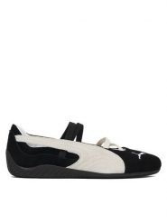 Puma Baleriny Speedcat Ballet SD 401287 06 Czarny. Czarne balerinki damskie Puma, bez wzorów, ze skóry. Za 398.99 zł.