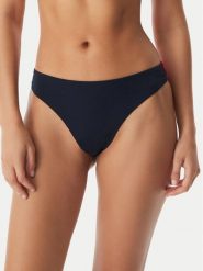 Tommy Hilfiger Dół od bikini UW0UW06573 Granatowy. Niebieskie bikini Tommy Hilfiger, bez wzorów, z syntetyku. Za 189.99 zł.