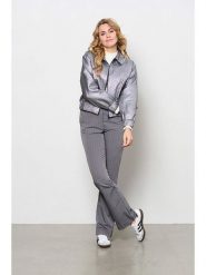 &Co Woman Kurtka "Zoey" w kolorze srebrnym rozmiar: XL. Szare kurtki damskie &Co Woman, xl, bez wzorów, bez kaptura. Za 188.40 zł.