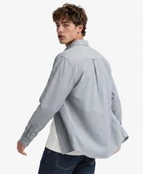 Superdry Klasyczna koszula Oxford z długim rękawem z bawełny organicznej. Koszule damskie Superdry, xl, bez wzorów, z bawełny, klasyczne, bez kołnierzyka, bez ramiączek. Za 282.85 zł.