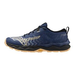 Damskie buty trailowe Mizuno Wave Daichi 8. Brązowe obuwie sportowe damskie Mizuno, bez zapięcia, do biegania, mizuno wave. Za 369.99 zł.