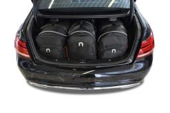 Torby Do Bagażnika Mercedes-Benz E Coupe 2009-2016 4Szt Kjust. Czarne torby podróżne KJUST, bez wzorów, z kauczuku. Za 1,233.00 zł.